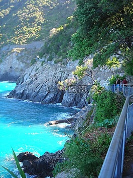 海岸,海,懸崖