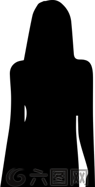 側(cè)影,女子,走