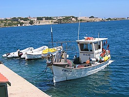 引導(dǎo),海,漁船