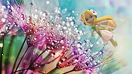 花,自然,光明