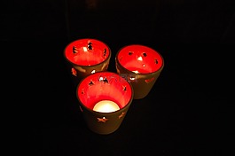 蠟燭,圣誕節(jié),燈
