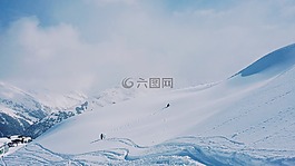 高原,山,小山