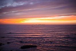 天空,云,日落
