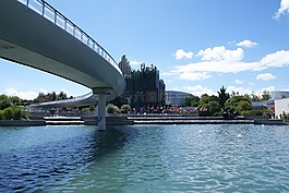 法国,当地,桥
