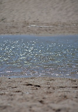沙,水,海灘