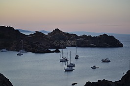 船,景觀,海