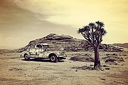 汽車,汽車殘骸,oldtimer