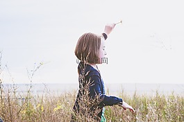 人,女孩,孩子