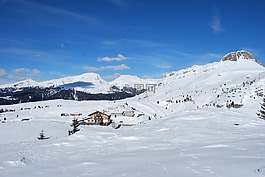 雪,山,白云巖
