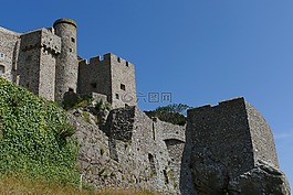 泽西岛,城堡,orgueil