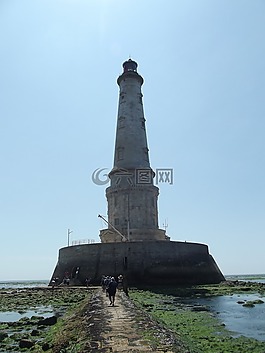 cordovan的,灯塔,海洋