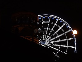 摩天輪,杜塞爾多夫,夜