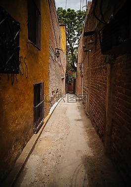 觀點,胡同,街