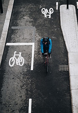 街,路,自行車