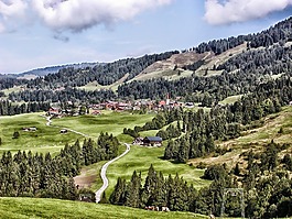 sibratsgfall,奥地利,景观