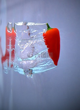 胡椒,紅色,辣椒