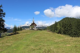小教堂,希爾,景觀