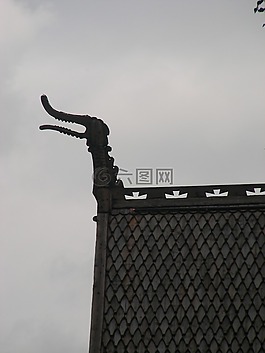 教堂,木制教堂,挪威