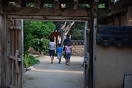 月亮,传统,河回村