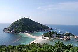 泰國,nangyuan島,島