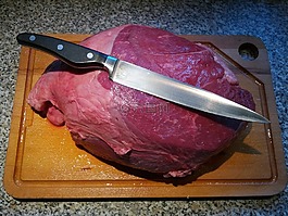 牛肉,廚房,牛排