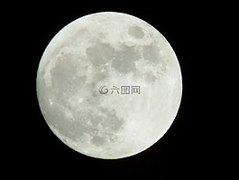 自然,滿天星斗的天空,月亮