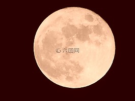 自然,滿天星斗的天空,月亮