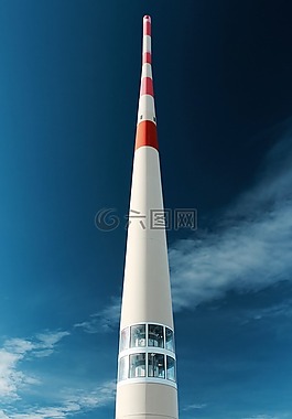 藍(lán)色,天空,云