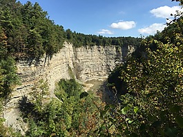 峽谷,懸崖,石