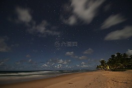 星星,天空,云