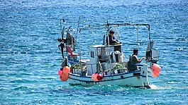 塞浦路斯,potamos liopetri,渔船