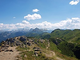 全景圖,山,自然