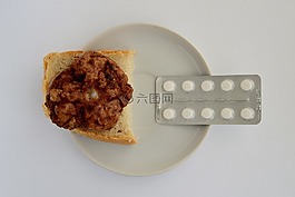 有害食品,健康,平板電腦
