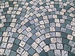 卵石,地板,模式