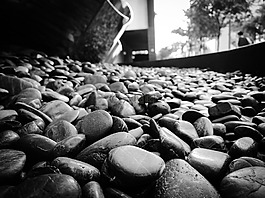 鵝卵石,石頭,石