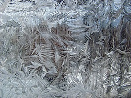 雪,冬天,窗口