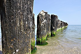 海,夏天,水