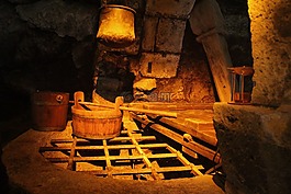 噴泉,城堡,中世紀(jì)