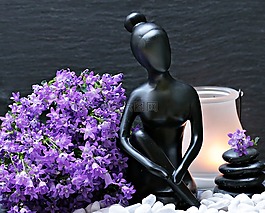 女子,雕塑,數(shù)字