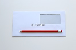 信封,鉛筆,辦公室