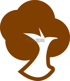 树,棕色,生态