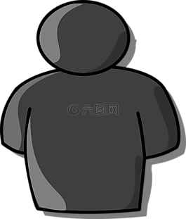 男子,灰色,阿凡達(dá)