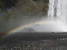 斯科加瀑布,瀑布,南冰岛
