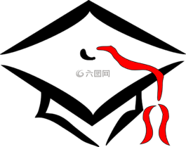 毕业,帽,大学