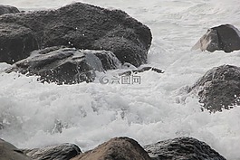 濟(jì)州島,波,海