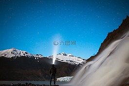 山,高原,天空