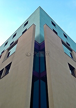 架構,建設,天空