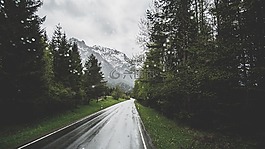山,高原,多云