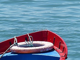 小船,浮标,海
