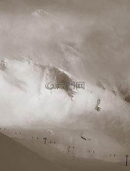 山,瑞士,高山